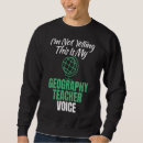 Sök efter geografiskt tröjor Lärare