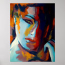 Sök efter abstrakt ansikte konst Porträtt