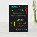 Sök efter inbjudan examenskort Blå