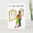 Sök efter kattkonst kort Illustration