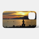 Sök efter sjölandskap iphone fodral Solnedgång