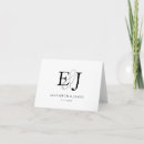Sök efter monogramen tackar Elegant