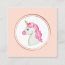Sök efter unicorn visitkort Människor (allmänt)