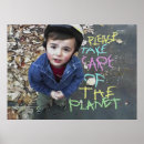 Sök efter uppvärmning posters Rädda planeten