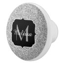 Sök efter silver och knoppar handtag Namn