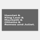 Sök efter romeo klistermärken Othello