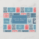 Sök efter frimärken vykort Rött