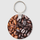 Sök efter kaffeböna nyckelringar Kafé