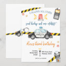 Sök efter polis party inbjudningar kalas Pojkfödelsedag