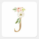 Sök efter monogram j klistermärken Botanisk