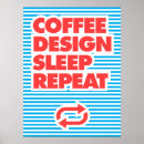 Sök efter designer för ditt kaffe konst Typografi
