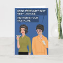 Sök efter mustasch kort Vintage