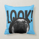 Sök efter mops kuddar Roligt