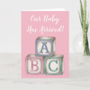 Sök efter baby shower alla hälsningskort Tack för babyduschen