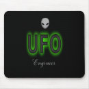 Sök efter främling musmattor Ufo
