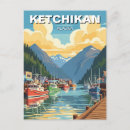 Sök efter inre passage vykort Ketchikan