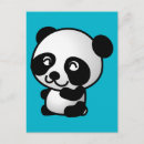Sök efter tecknad panda vykort Bära