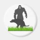 Sök efter yeti magneter Bigfoot