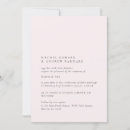 Sök efter blek rosa inbjudningar Minimalistisk