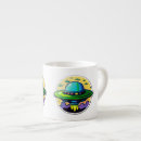 Sök efter och saucer muggar Ufo