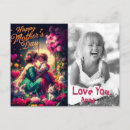 Sök efter kärlek vykort För henne