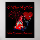 Sök efter heart disease awareness posters Kongenital hjärtsjukdom medveten