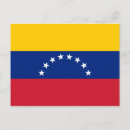 Sök efter venezuela flagga vykort Venezuelan