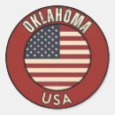 Sök efter oklahoma klistermärken Oklahomas flagga