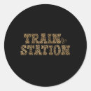 Sök efter kunna klistermärken Tåg station