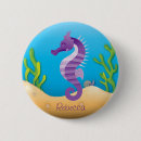 Sök efter seahorse knappar Havshäst