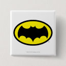 Sök efter batman fyrkantiga knappar Batchsymbol