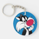 Sök efter looney toons nyckelringar Sylvester