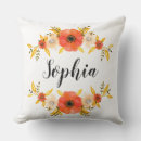 Sök efter rosa korall kuddar Feminin