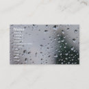 Sök efter regna visitkort Raindrops