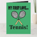 Sök efter tennisspelare kort Racket