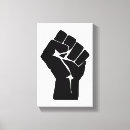 Sök efter revolution canvastryck Fist