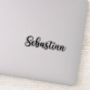 Sök efter sebastian klistermärken Sebastisk