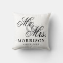 Sök efter wedding monogram kuddar Elegant
