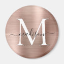 Sök efter din monogram magneter Modern