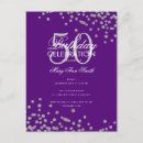 Sök efter 50th birthday invitations vykort Lila