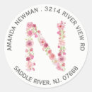 Sök efter monogram n klistermärken Brev