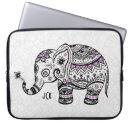 Sök efter elefanter laptop skal Svart