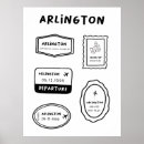 Sök efter arlington Svart och vitt