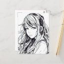 Sök efter manga vykort Tjej