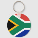 Sök efter afrikan nyckelringar Flagga