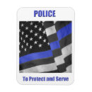 Sök efter polis magneter Tunn blå linje