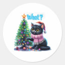 Sök efter julklappar klistermärken Svart
