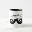 Sök efter roliga mustascher muggar Moustache