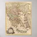 Sök efter grekland karta konst Hand