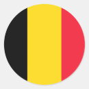 Sök efter belgisk flagga klistermärken Belgium